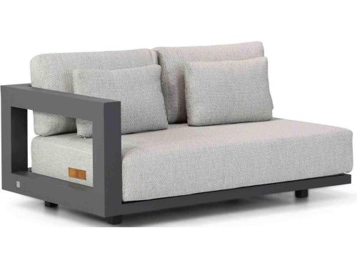 Metropolitan 2.5 seater bench right arm with 5 cushions