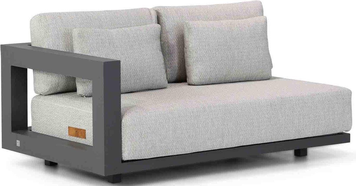metropolitan 2.5 seater bench right arm with 5 cushions