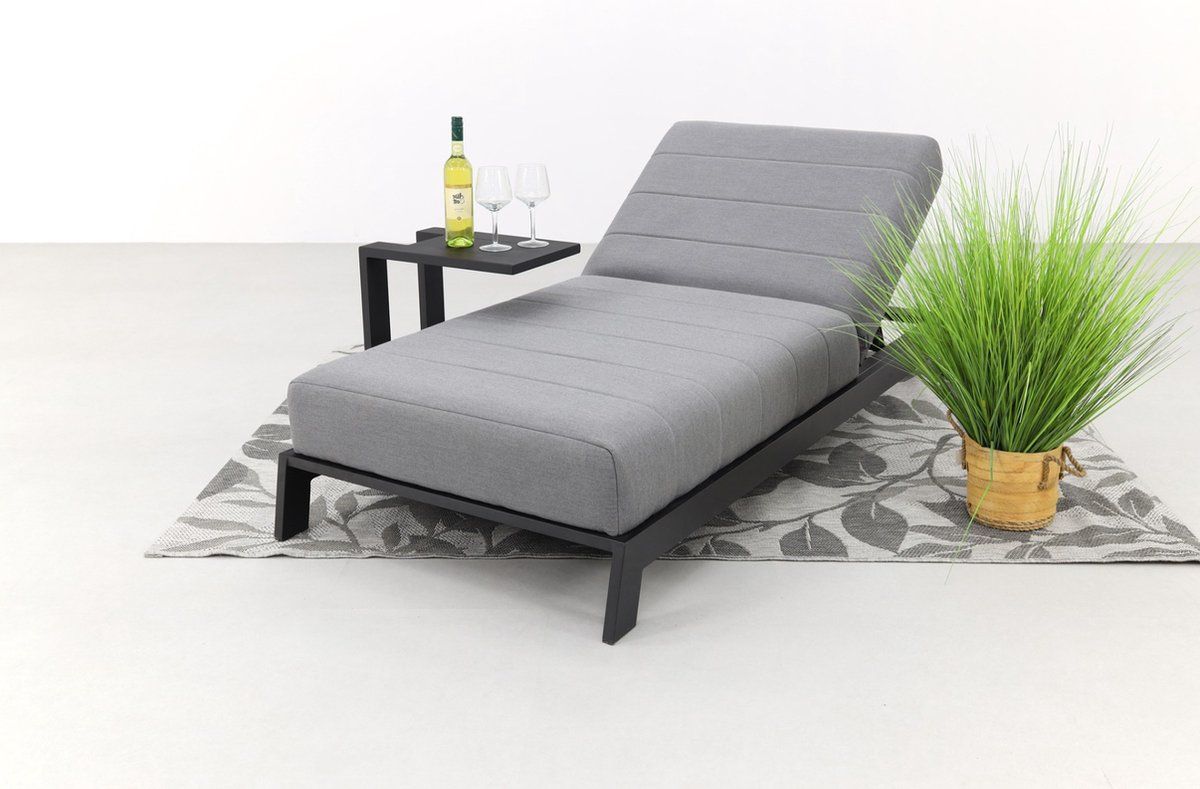 mexico sunbrella ligbed 200×85 cm. lichtgrijs