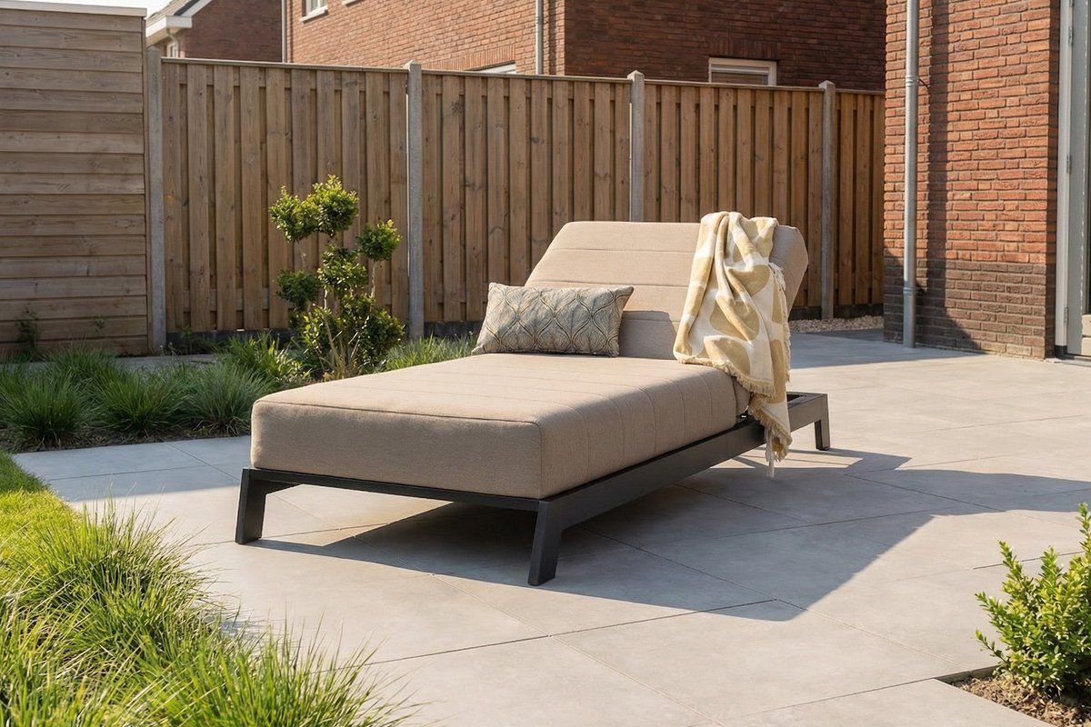 mexico sunbrella ligbed 200×85 cm. taupe