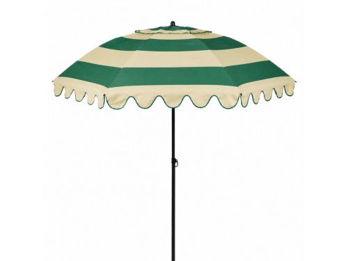 Mica Decorations Kantelbare Parasol met Ruches - Stokparasol 238 x