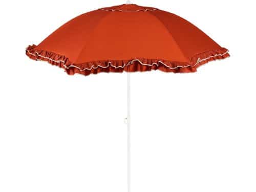 Mica Decorations Kantelbare Parasol met Streepprint - Stokparasol 238 x