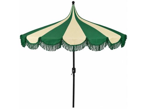 Mica Decorations Kim Gestreepte Parasol met Draagtas - Stokparasol 238