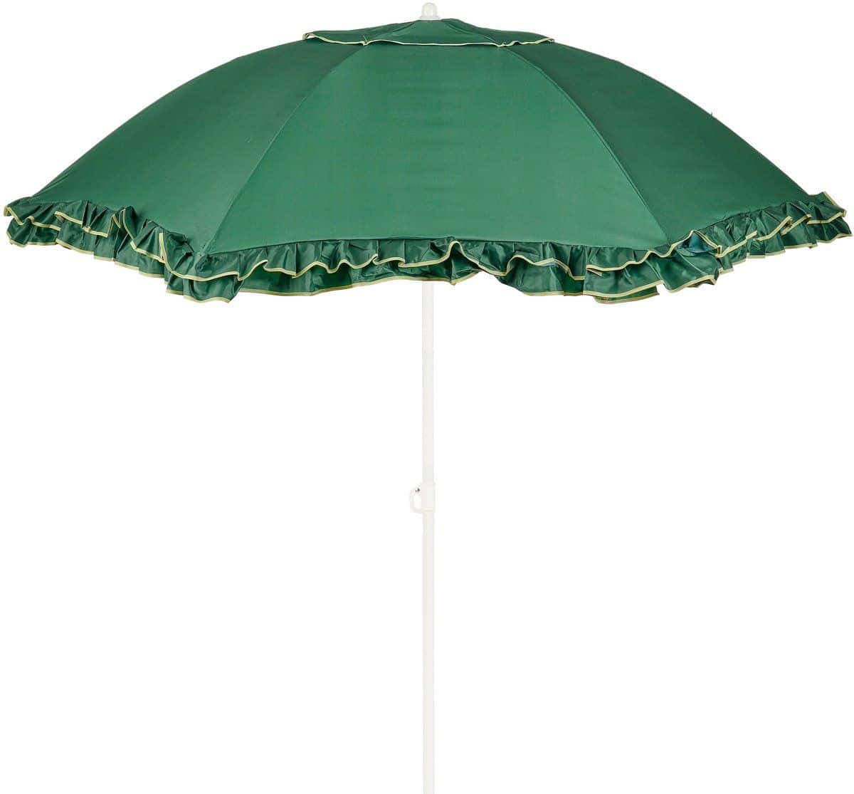mica decorations parasol kantelbaar met ruches stokparasol 238 x