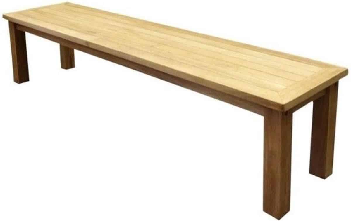 minerva tuinbank 225 cm teak