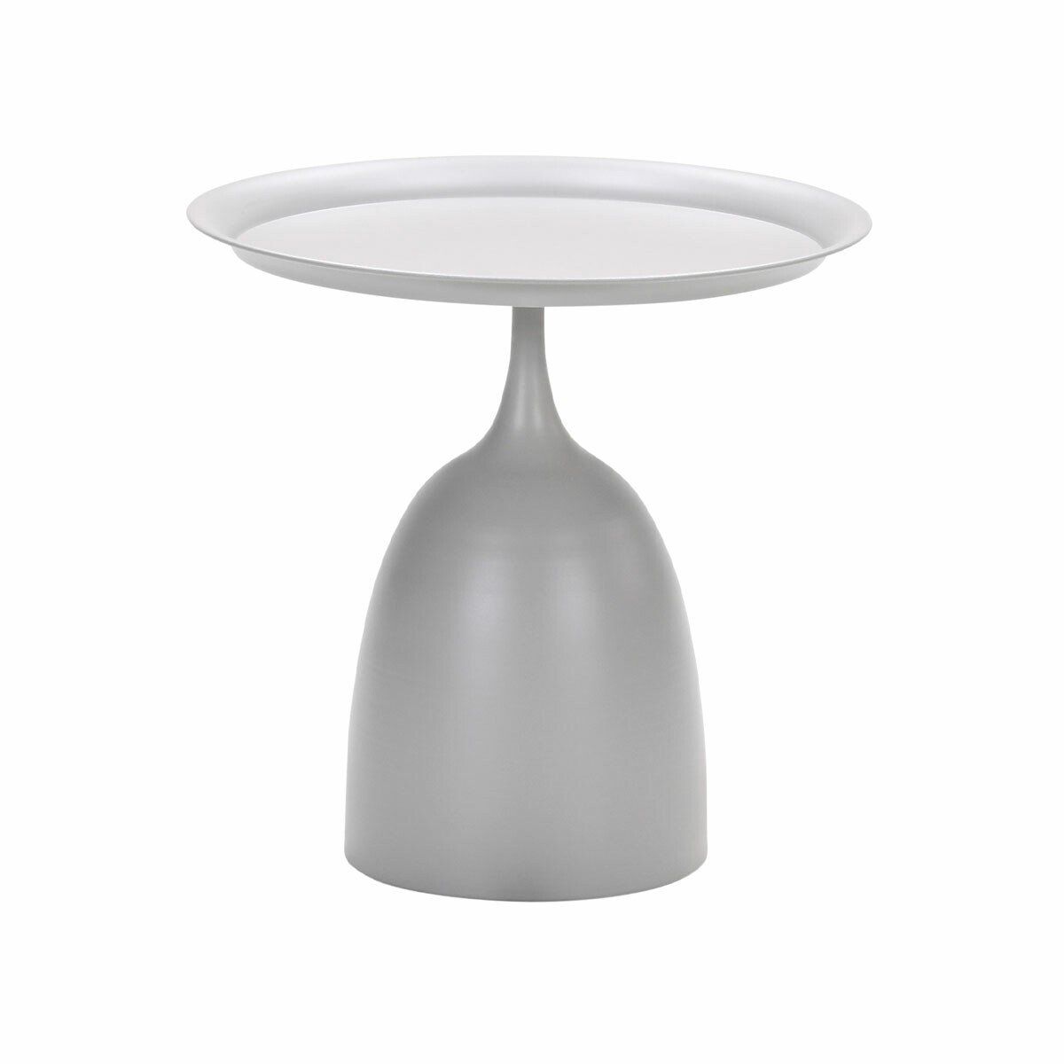mioala bijzettafel diameter 50xh48 cm taupe