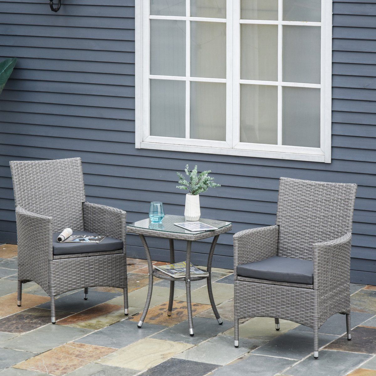 modenuit bistroset 3 delig 60 x 58,5 x 89