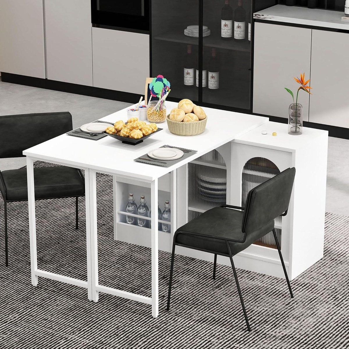 moderne bartafel keukeneiland tafel ruimte besparen 360