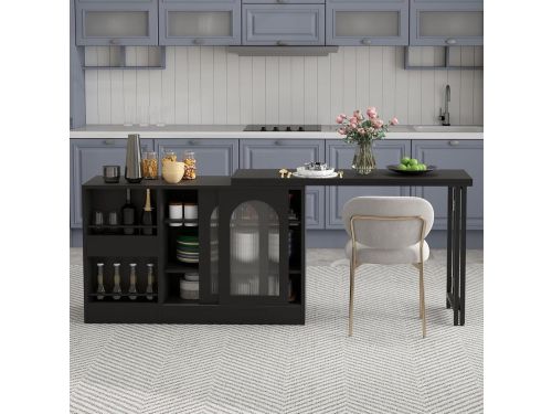 Moderne Bartafel - Uittrekbare Tafel - Keuken Organiseren - 360°