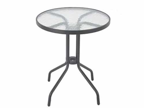 Moderne Bijzettafel voor Buiten - Grijs, 60 cm