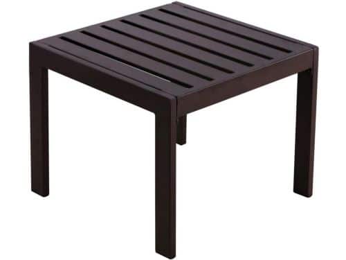 Moderne Bronzen Bijzettafel voor Buiten en Tuin
