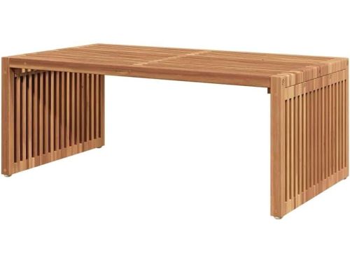 Moderne tuintafel - Bijzettafel buiten - Genieten van de tuin