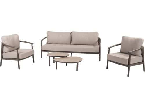 Monroe Barolo stoel bank loungeset 5 delig keramiek terre Taste