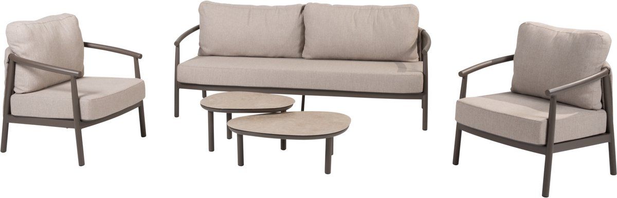monroe barolo stoel bank loungeset 5 delig keramiek terre taste