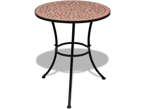 Mozaïek bijzettafel - Keramische tuintafel - Buiten genieten - Onderhoudsvriendelijk