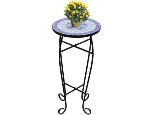 Mozaïek Bijzettafel - Plantentafel Decoratie - Tuin Terras Gebruik