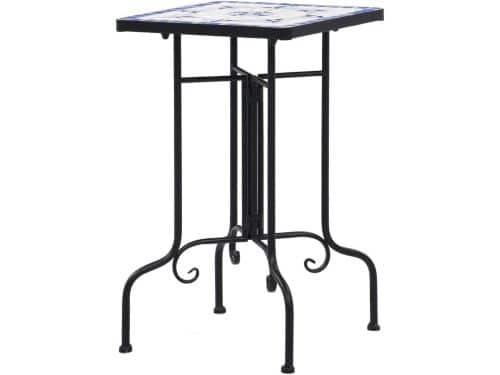 Mozaïek Bijzettafel - Tuin Tafel - Buiten Zitten - Keramisch