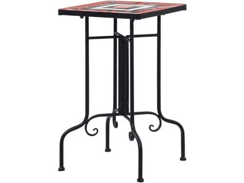 Mozaïek Bijzettafel - Tuintafel Keramiek - Planten Presenteren - Weerbestendig