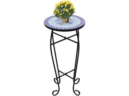 Mozaïek Tafel - Plantentafel Bijzettafel - Buiten Zetten - Keramisch