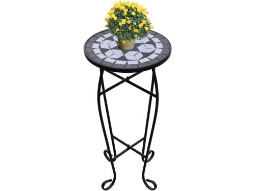 Mozaïek Tafel - Plantentafel Bijzettafel - Planten Presenteren - Weerbestendig