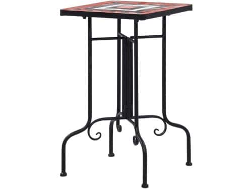 Mozaïektafel Tuin - Keramische bijzettafel - Planten decoreren - Weerbestendig