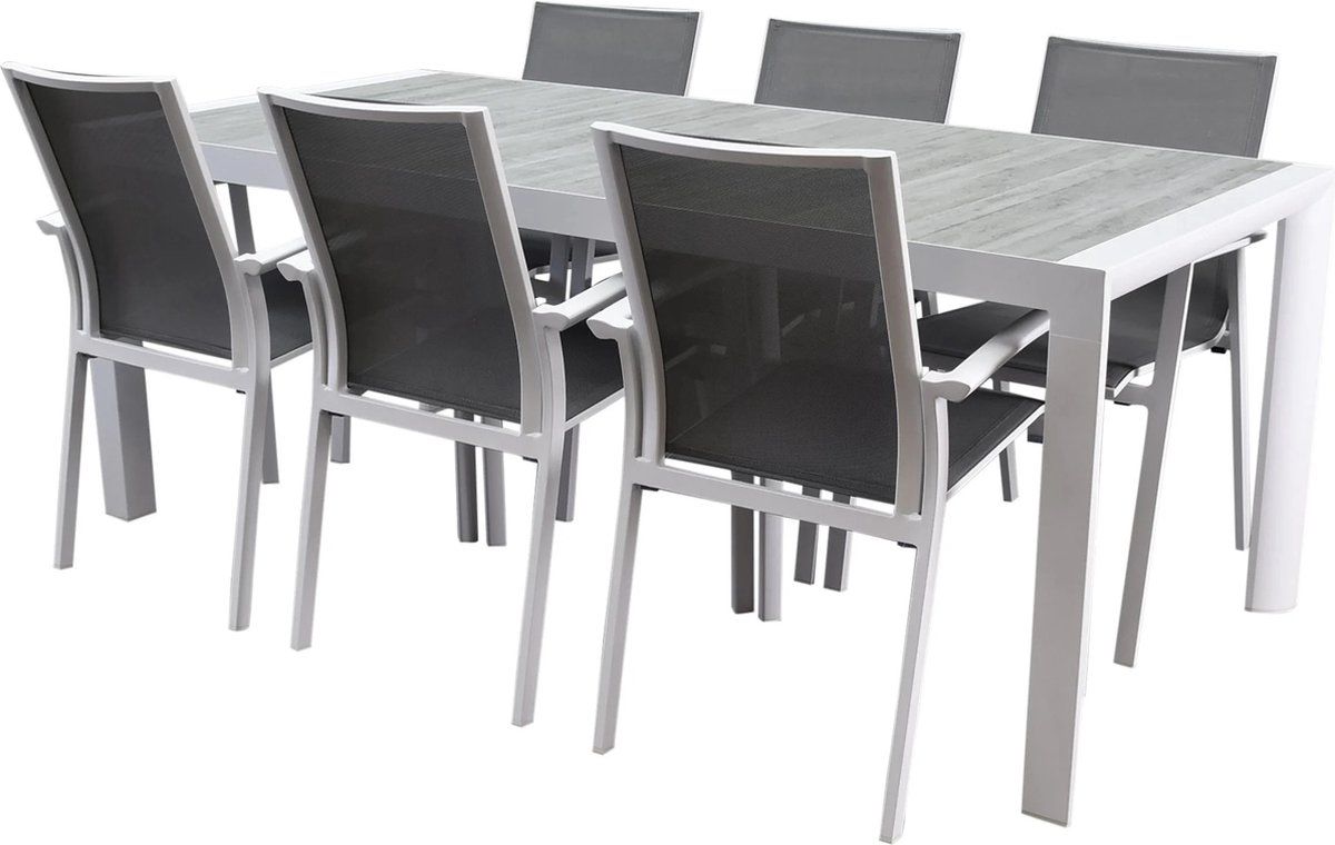 new valley new delhi dining tuinset 220x100x74,5 cm 7 delig