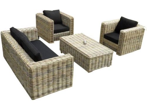 Nissah 3 zits stoel-bank loungeset