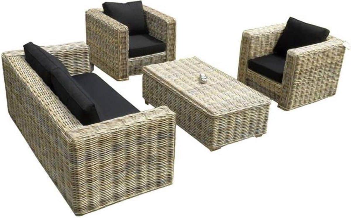 nissah 3 zits stoel bank loungeset