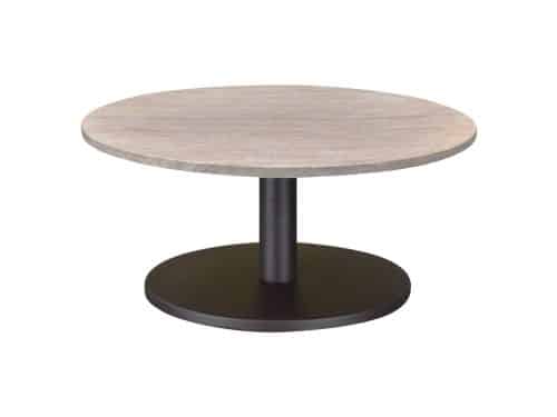 o lounge tafel 60x60x30 cm terre polystone travertine
