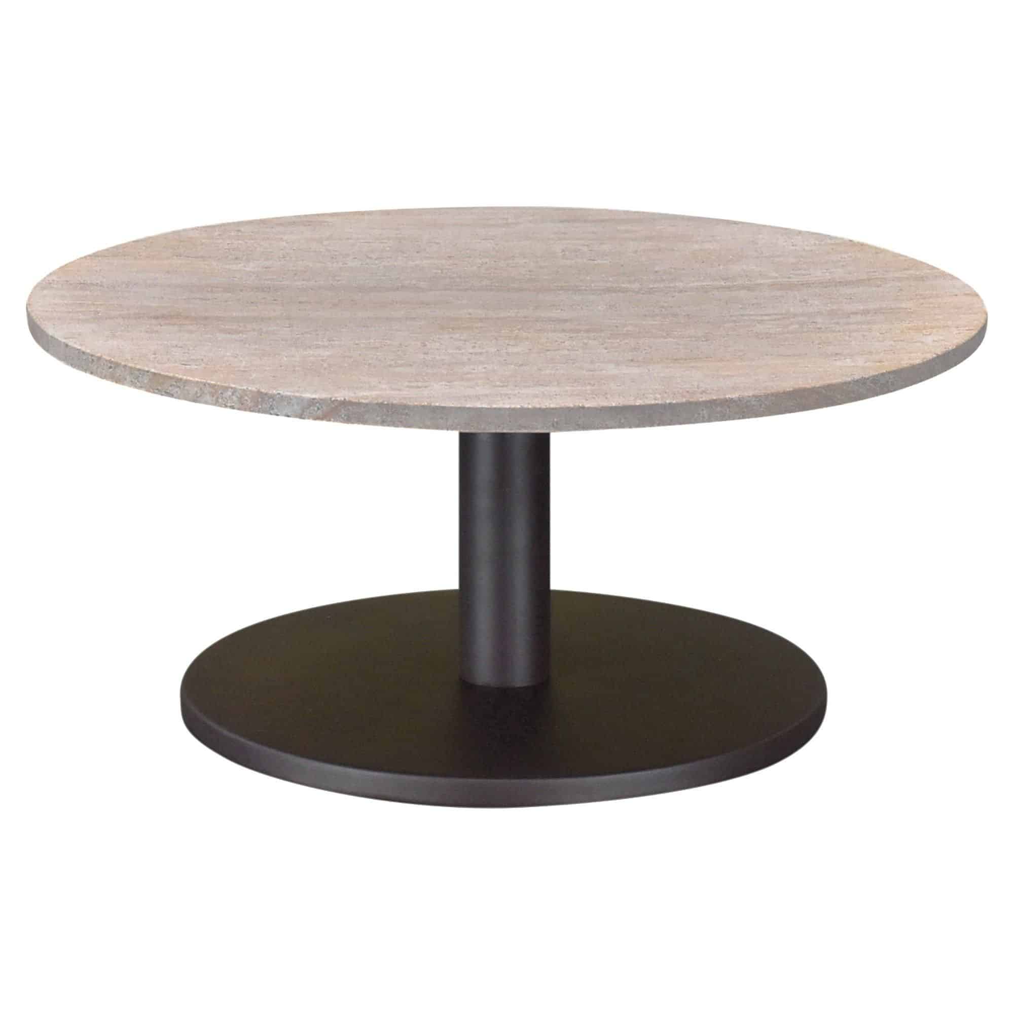 o lounge tafel 60x60x30 cm terre polystone travertine