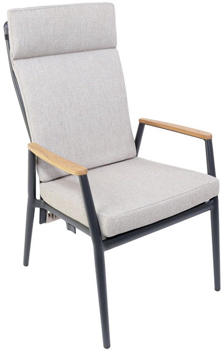 oosterik home lakeshore verstelbare dining stoel midnight grey su…