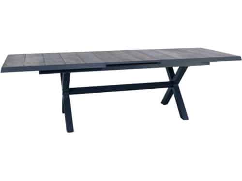 Oosterik home - Uitschuifbare dining tafel Newport Midnight Grey