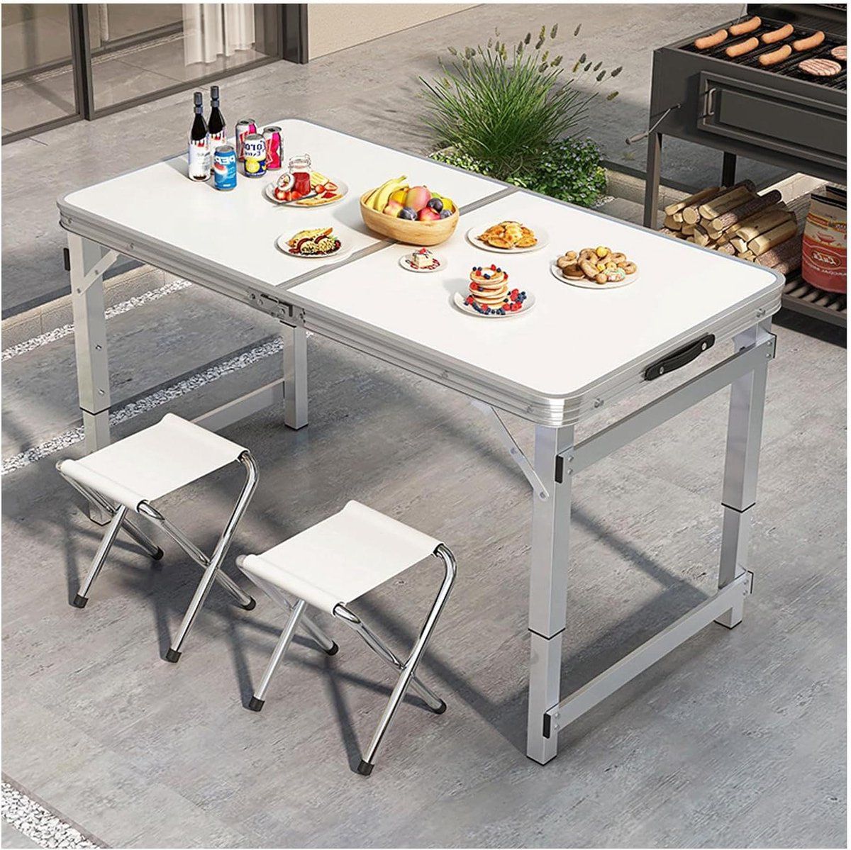 opklapbare tafel klaptafel buffet tafel feesten en dineren