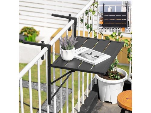 Opvouwbare Bartafel - Balkon Tafel - Buiten Zitten - In