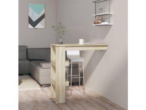 Opvouwbare Bartafel - Wandtafel - Drankjes Genieten - Met Opbergvakken