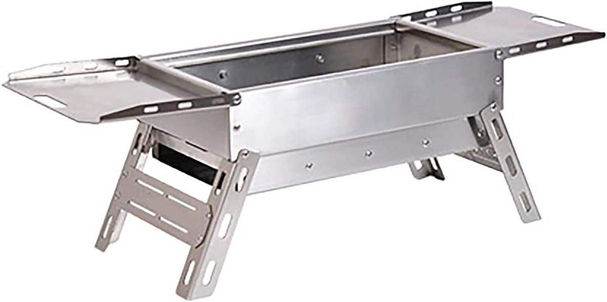 opvouwbare bbq grill koolhoutskool barbecue buiten koken