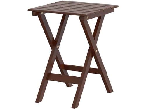 Opvouwbare Bijzettafel - Klaptafel Terras - Buiten Zitten - Waterbestendig