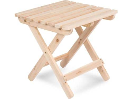 Opvouwbare bijzettafel - Klaptafel Tuin - Buiten Zitten - Draagbaar