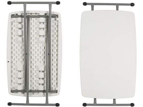 Opvouwbare bijzettafel - Klaptafel Tuinmeubel - Buiten Zitten - Verstelbare