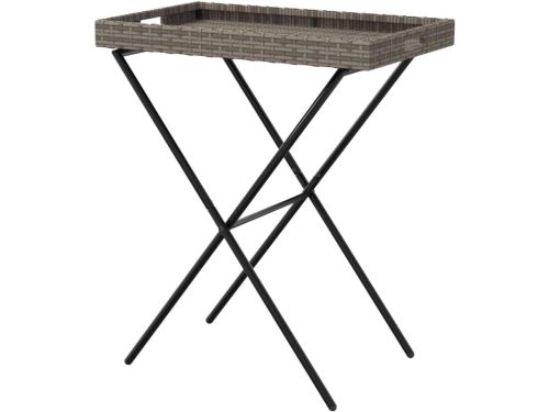 Opvouwbare bijzettafel - Tuintafel dienblad - Buiten serveren - Afneembaar