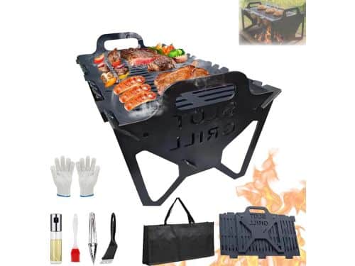 Opvouwbare Grill - Draagbare BBQ - Buiten Koken - Inklapbaar