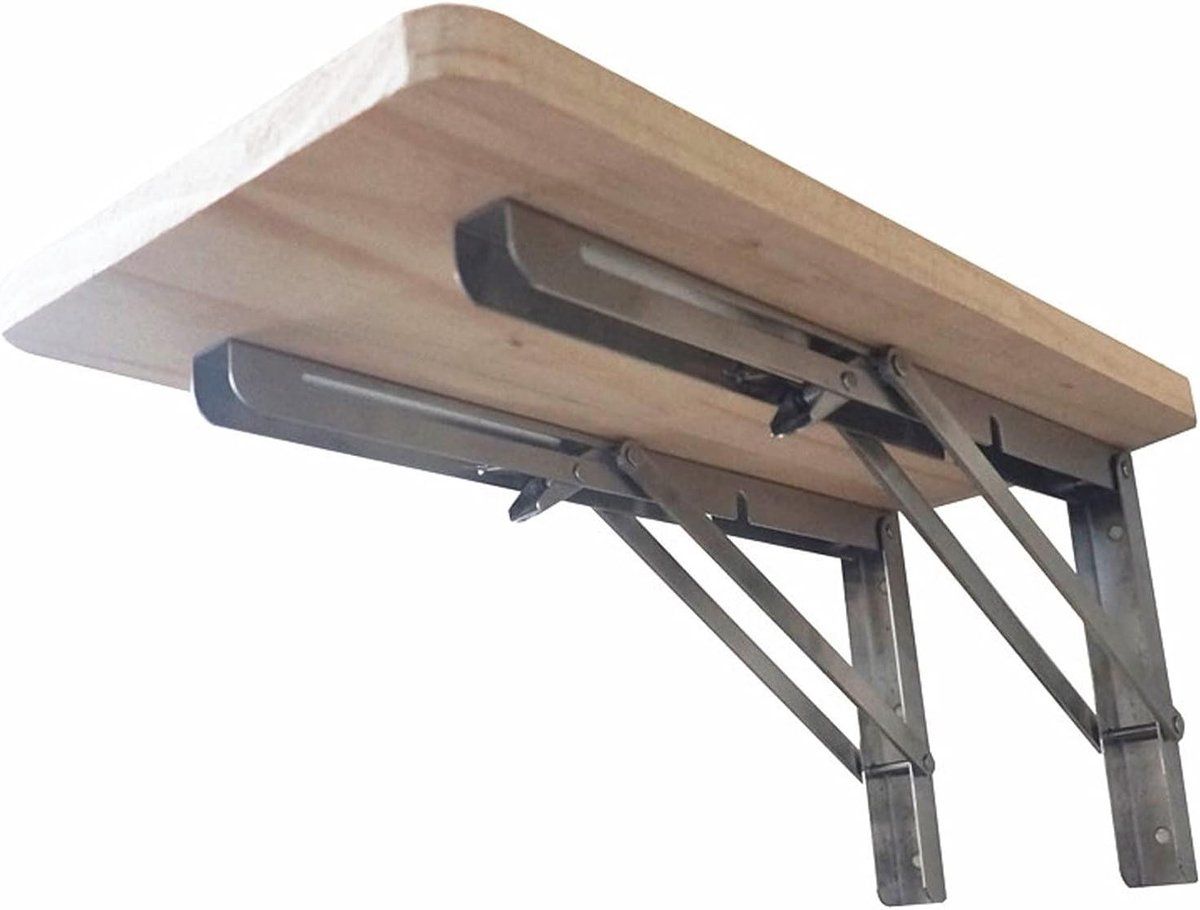 opvouwbare keukentafel wandbureau klaptafel ruimte besparen stevige