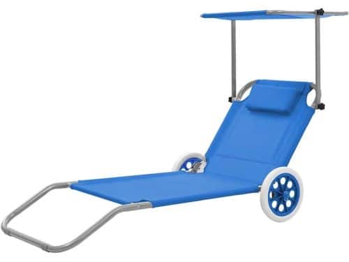 Opvouwbare ligstoel - Strandstoel lounger - Ontspannen in de zon