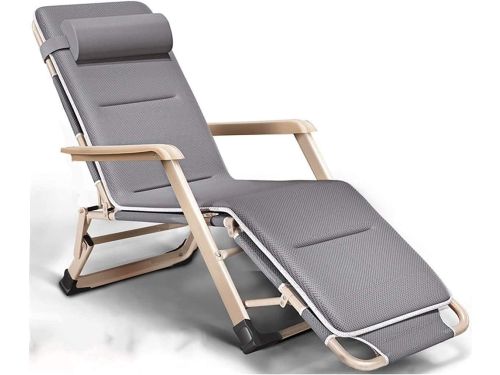 Opvouwbare Loungestoel - Relaxstoel Ligbed - Buiten Ontspannen - Verstelbare