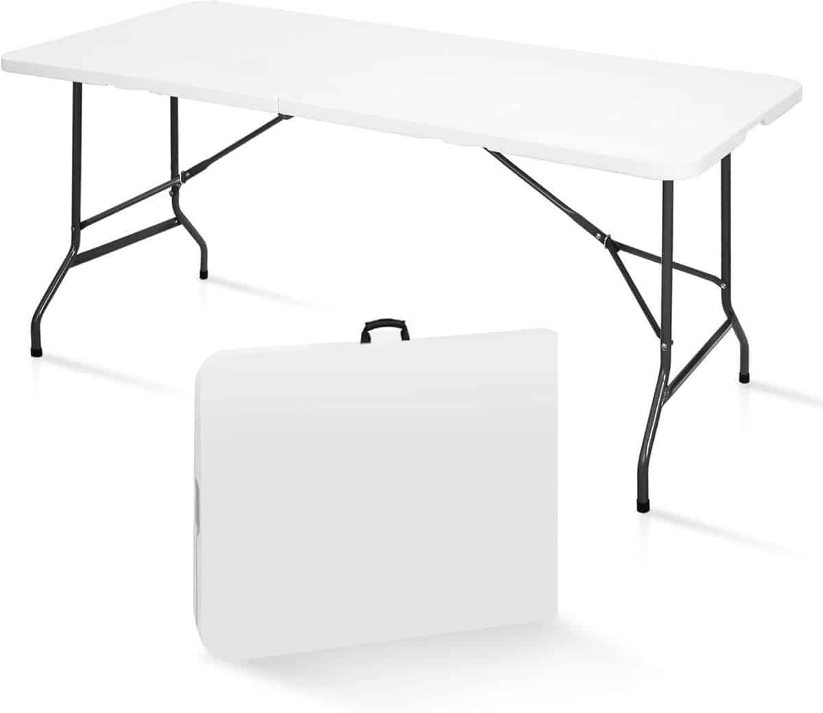 opvouwbare picknicktafel klaptafel buffet tafel feestjes kamperen buiten