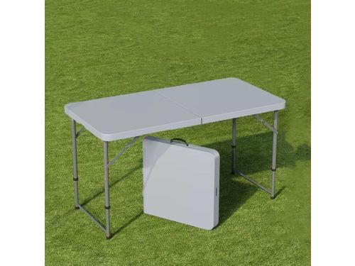 Opvouwbare Picknicktafel - Klaptafel Buiten - Buitenactiviteiten - Verstelbare Hoogte