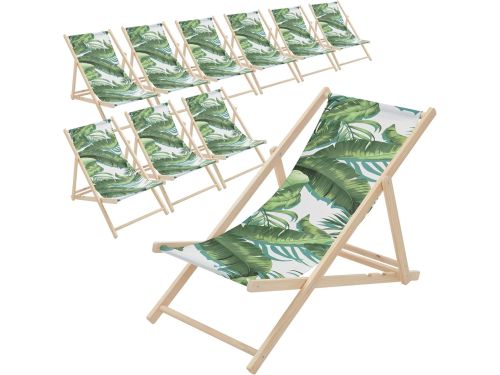 Opvouwbare Strandstoel - Ligbed Dekstoel - Ontspannen Buiten - 3
