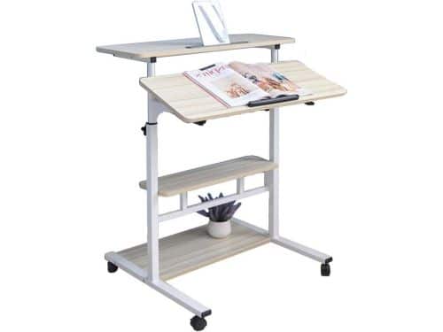 Opvouwbare Tafel - Balkontafel Bijzettafel - Ruimte Besparen - Verstelbare