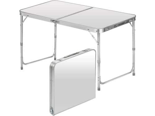 Opvouwbare tafel - Klaptafel bijzettafel - Kamperen tuinfeest - In