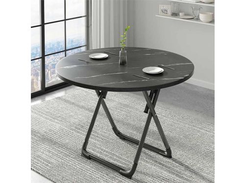 Opvouwbare tuintafel - Klaptafel bijzettafel - Buiten dineren - Compact